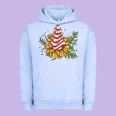 Little Debbie Tree Cakes Sunflower Urban Hoodie Designed By Jahusdesignshop