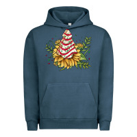 Pigment Midnight Navy little debbie tree cakes sunflower Urban Hoodie - JahusDesignShop