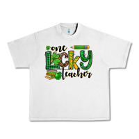 Lunar Rock St. Patrick's One lucky Teacher Urban Heavy Tee - OliviaCreatesArt