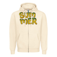 Sandshell summer pineapple Zipper Hoodie - BarkalooDesign