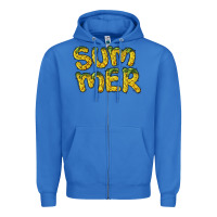 True Royal summer pineapple Zipper Hoodie - BarkalooDesign