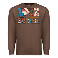 Chestnut love baseball Premium Sweatshirt - AdoDesignShop
