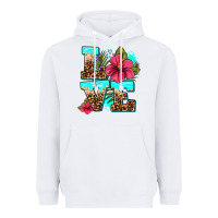 White love summer with flowers Heavyweight Hoodie - AdoDesignShop