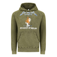 Vintage Olive 88 FINGERS LOUIE ART Vintage Hoodie - maiPhamDesign