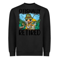 Black o' fishally retired Heavyweight Sweatshirt - BarkalooDesign
