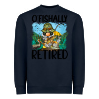 Navy o' fishally retired Heavyweight Sweatshirt - BarkalooDesign