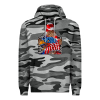 Slate Camo america Premium Hoodie - CowhideDigitalArt