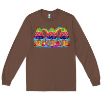 Chestnut Pride cupcake Long Sleeve Tee - FaDigitalArtStudio