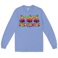 Colony Blue Pride cupcake Long Sleeve Tee - FaDigitalArtStudio