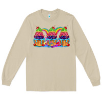Mushroom Pride cupcake Long Sleeve Tee - FaDigitalArtStudio