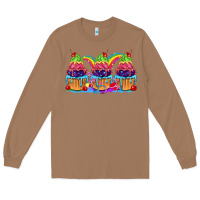 Toasted Coconut Pride cupcake Long Sleeve Tee - FaDigitalArtStudio