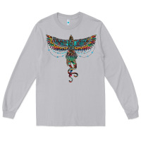 Moon Dust aztec serape thunderbird Long Sleeve Tee - RanaPortraitStore