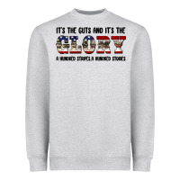 Heather Grey veteran glory Heavyweight Sweatshirt - BarkalooDesign