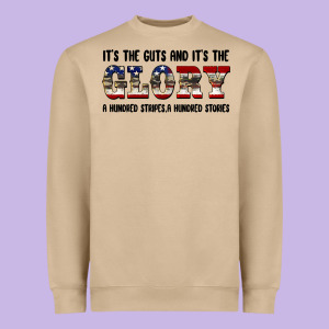Veteran Glory Heavyweight Sweatshirt Designed By Barkaloodesign
