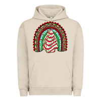 Pigment French Oak little debbie tree cakes rainbow Urban Hoodie - JahusDesignShop