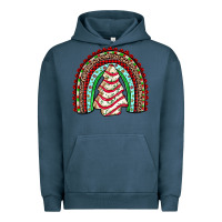 Pigment Midnight Navy little debbie tree cakes rainbow Urban Hoodie - JahusDesignShop
