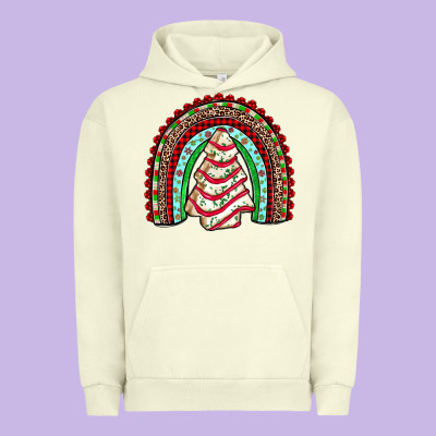 Little Debbie Tree Cakes Rainbow Urban Hoodie Designed By Jahusdesignshop