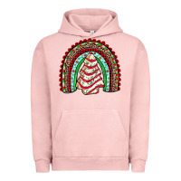 Pigment Salmon little debbie tree cakes rainbow Urban Hoodie - JahusDesignShop