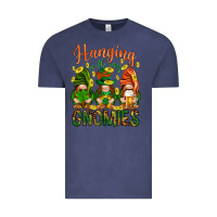 Vintage Denim Hanging with my gnomies Vintage Tee - HowdyJamesFarm