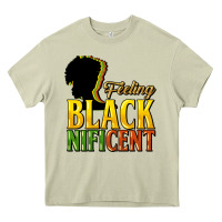 Mossy feeling blacknificent Heavy Core Tee - NancyCooperArtShop