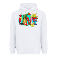 Love Summer Fruit And Sun Heavyweight Hoodie | Teevron