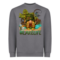 Storm lake life gnome Heavyweight Sweatshirt - BarkalooDesign