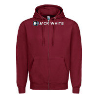 Burgundy jack white black Zipper Hoodie - maiPhamDesign