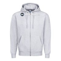 Heather Grey jack white black Zipper Hoodie - maiPhamDesign
