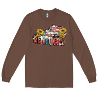 Chestnut Kentucky 4th of July Long Sleeve Tee - FaDigitalArtStudio
