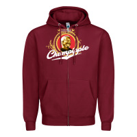 Burgundy champipple redd tv show Zipper Hoodie - maiPhamDesign