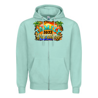 Seafoam family vacation 2022 Zipper Hoodie - BarkalooDesign