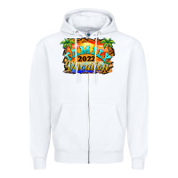White family vacation 2022 Zipper Hoodie - BarkalooDesign