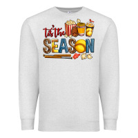 Oatmeal Heather tis the season softball Premium Sweatshirt - AdoDesignShop