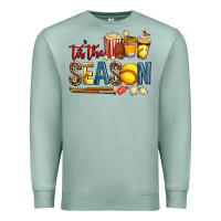Seafoam tis the season softball Premium Sweatshirt - AdoDesignShop
