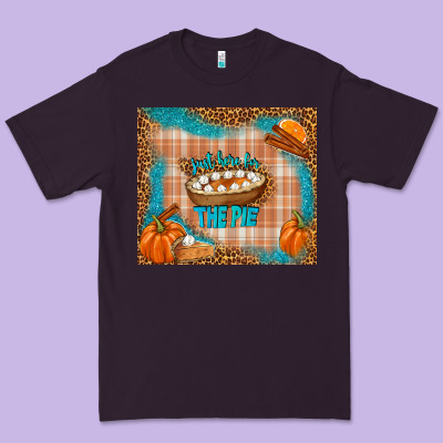 Just Here For The Pie Premium Tee Designed By Tumblerdesignbyshophia