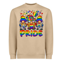 Mushroom pride gnome Heavyweight Sweatshirt - BarkalooDesign