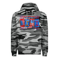 Slate Camo american mini Premium Hoodie - CowhideDigitalArt