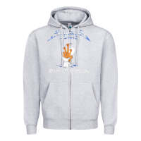Heather Grey 88 FINGERS LOUIE ART Zipper Hoodie - maiPhamDesign