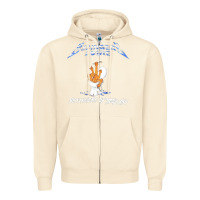 Sandshell 88 FINGERS LOUIE ART Zipper Hoodie - maiPhamDesign