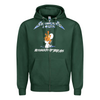 Sports Green 88 FINGERS LOUIE ART Zipper Hoodie - maiPhamDesign