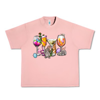 Salmon Easter wine glasses Urban Heavy Tee - OliviaCreatesArt
