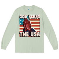 Matcha God Bless the USA Long Sleeve Tee - FaDigitalArtStudio