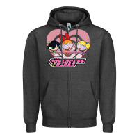 Charcoal Heather Vintage Classic American cartoon Movie Characters Mens Best Zipper Hoodie - maiPhamDesign