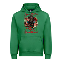 Emerald Christmas life is better with a dachshund Urban Hoodie - JahusDesignShop