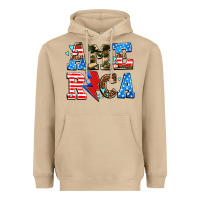 Mushroom america with heart Heavyweight Hoodie - AdoDesignShop