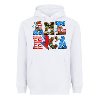 White america with heart Heavyweight Hoodie - AdoDesignShop