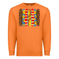 Carrot softball  brushstrokes Premium Sweatshirt - AdoDesignShop