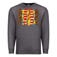 Charcoal Heather softball  brushstrokes Premium Sweatshirt - AdoDesignShop