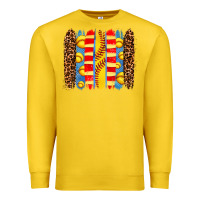 Lemon softball  brushstrokes Premium Sweatshirt - AdoDesignShop