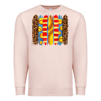 Pale Pink softball  brushstrokes Premium Sweatshirt - AdoDesignShop